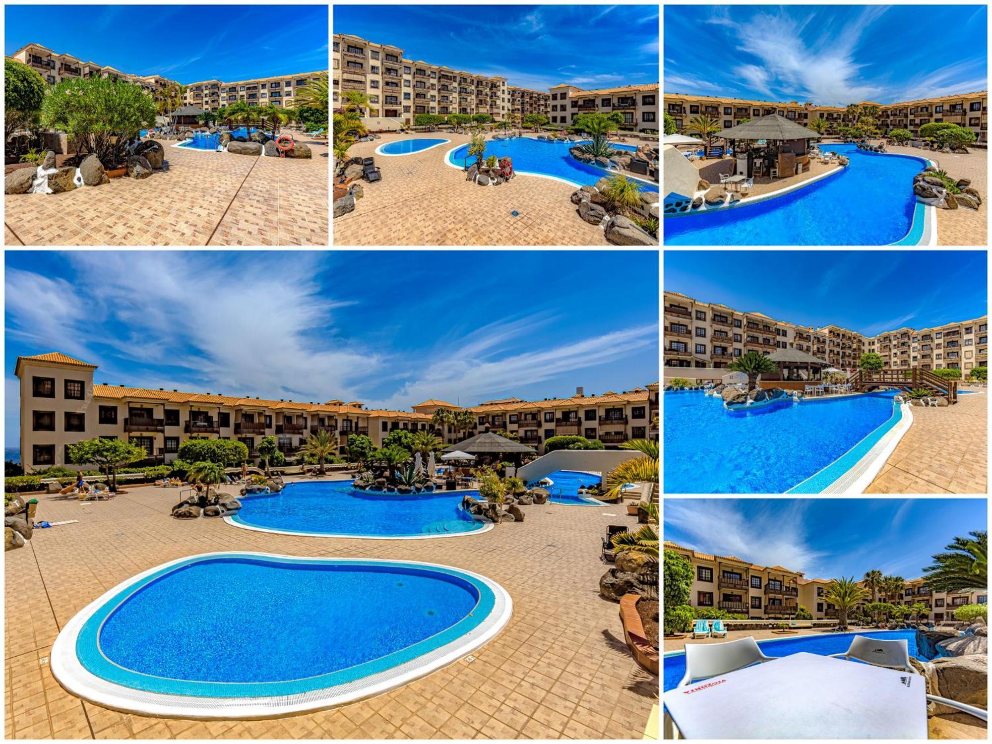 Atlantis 3 One Bedroom, Sea Front, In Complex With Pool Costa Del Silencio Exteriör bild